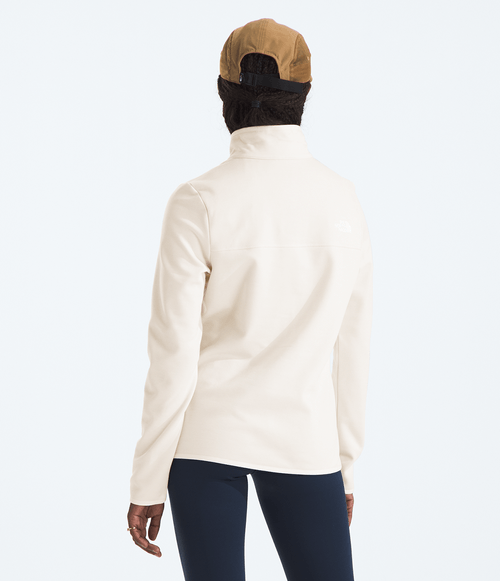 Fleece The North Face Feminino Canyonlands 1/4 Zip White Dune
