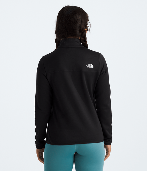 Fleece The North Face Feminino Canyonlands 1/4 Zip TNF Black