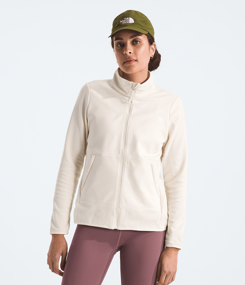 Fleece The North Face Feminino Canyonlands Full Zip White Dune