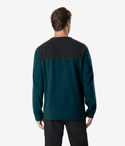 Fleece The North Face Masculino Glacier Crew Midnight Petrol
