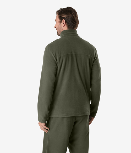 Fleece The North Face Masculino Glacier Full Zip New Taupe Green