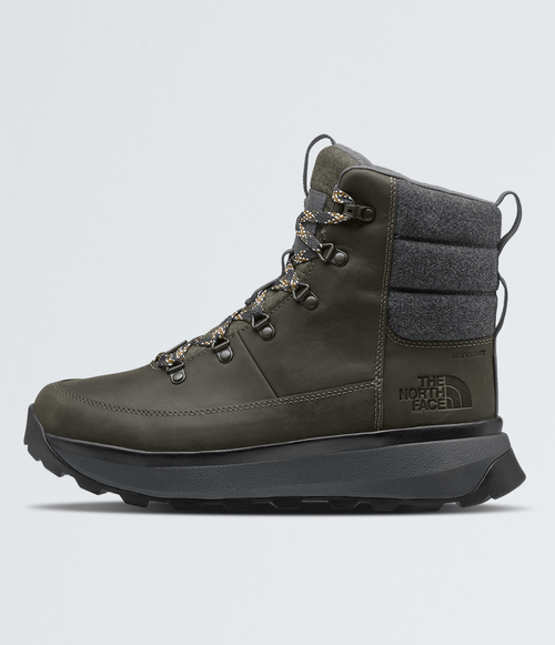 Bota The North Face Masculina Bergen Leather Wp New Taupe Green/Asphalt Grey