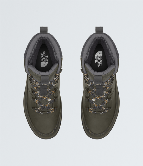 Bota The North Face Masculina Bergen Leather Wp New Taupe Green/Asphalt Grey