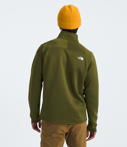 Fleece The North Face Masculino Dotknit Thermal 1/4 Zip Forest Olive