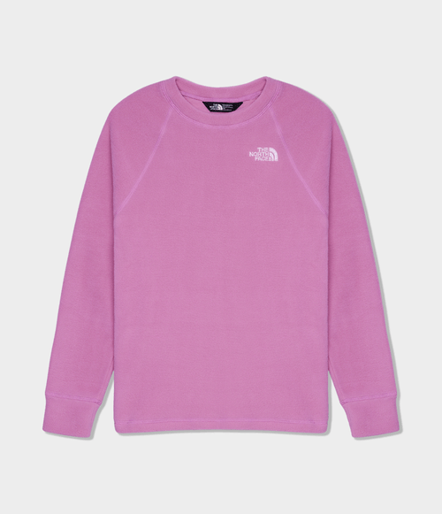 Fleece The North Face Infantil Teen Glacier Crew Dragonfruit