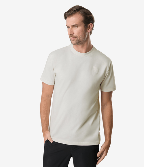 Camiseta The North Face Unissex Garment Dye Tee White Dune