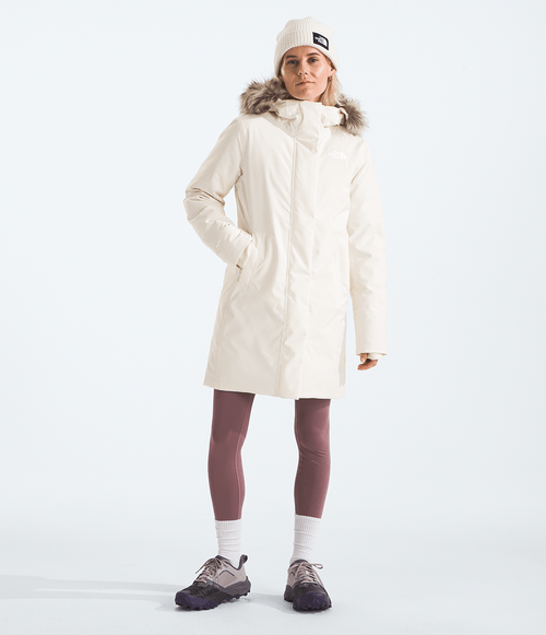 Parka The North Face Feminina Arctic White Dune
