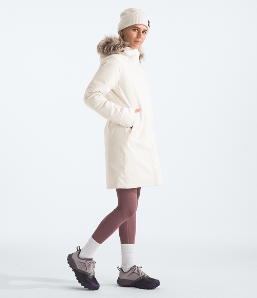 Parka The North Face Feminina Arctic White Dune