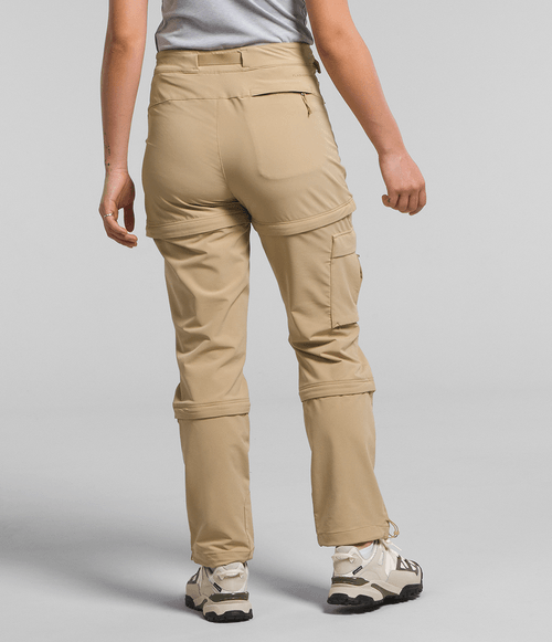 Calça The North Face Feminina Bridgeway Zip Off Khaki Stone