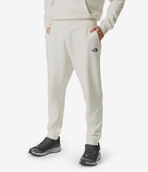 Calça The North Face Masculina Logo Cuffed White Dune