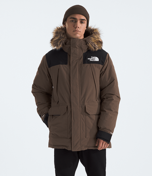 Parka The North Face Masculina Mcmurdo Smokey Brown/TNF Black