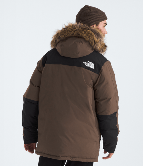 Parka The North Face Masculina Mcmurdo Smokey Brown/TNF Black