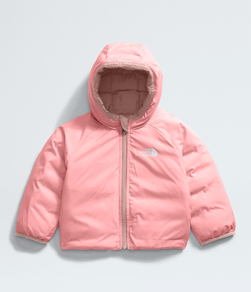 Jaqueta The North Face Infantil Baby Reversible Perrito Pink Moss