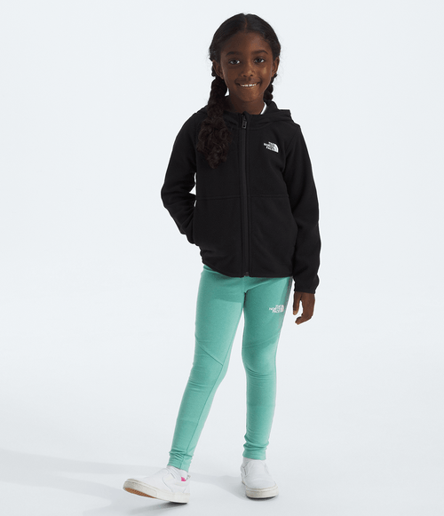 Fleece The North Face Infantil Kid Glacier Full Zip Com Capuz TNF Black