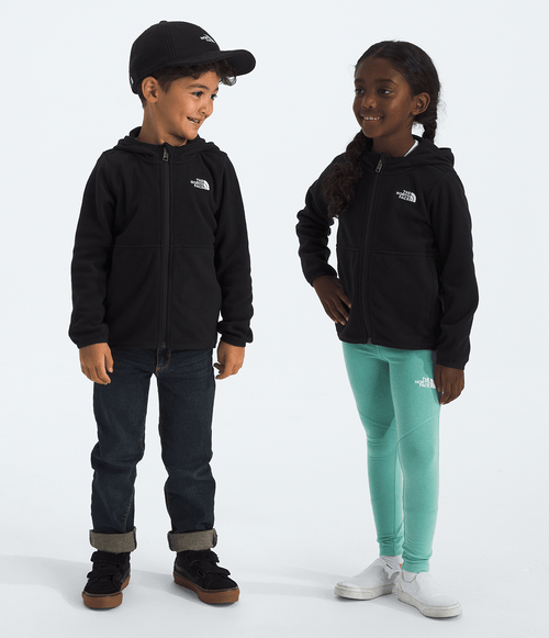 Fleece The North Face Infantil Kid Glacier Full Zip Com Capuz TNF Black