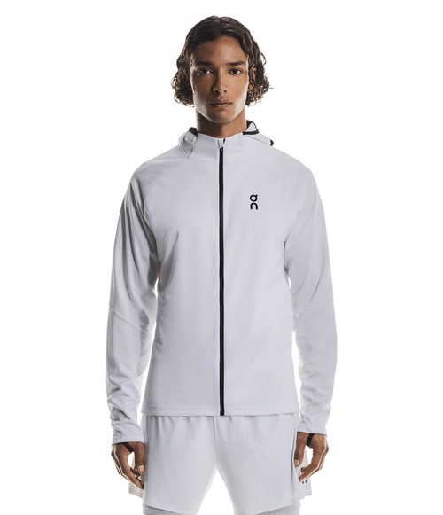 Casaco On Running Masculino Climate Zip Hoodie White