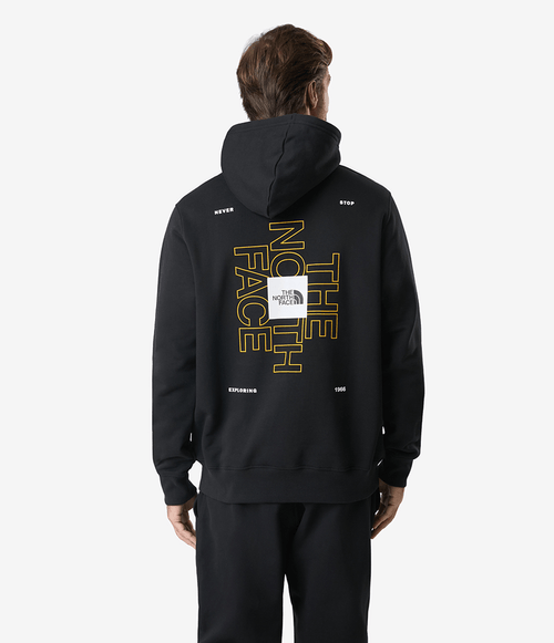 Moletom The North Face Unissex Brand Proud Com Capuz TNF Black