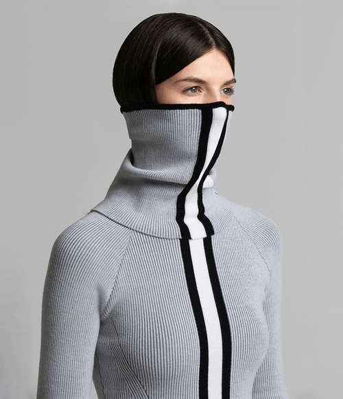 Pescoceira Cordova Feminina Soelden Buff Grey Melange