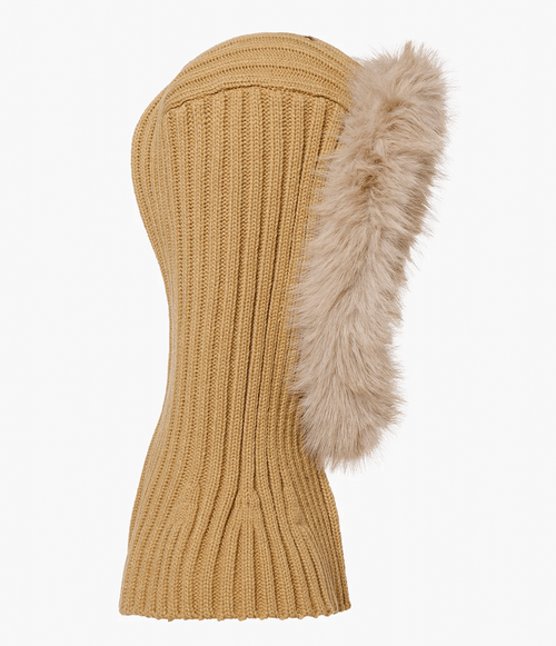 Cachecol Goldbergh Feminino Naomi Faux Border Caramello