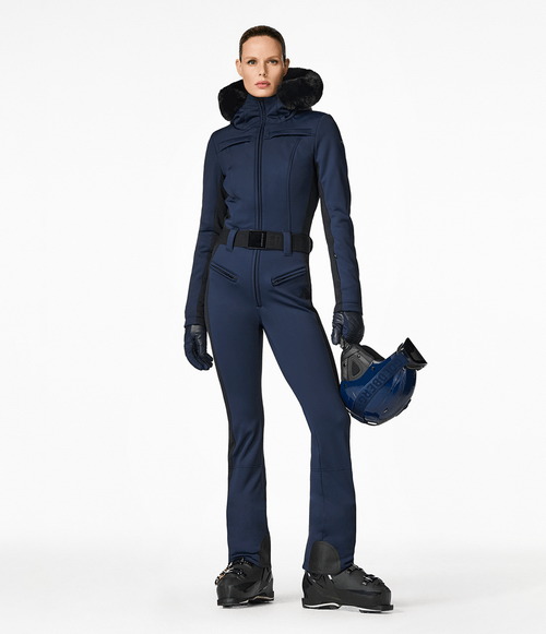 Macacão de Ski Goldbergh Feminino Parry Faux Border French Blue