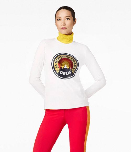 Camiseta Manga Longa Goldbergh Feminina Venice White