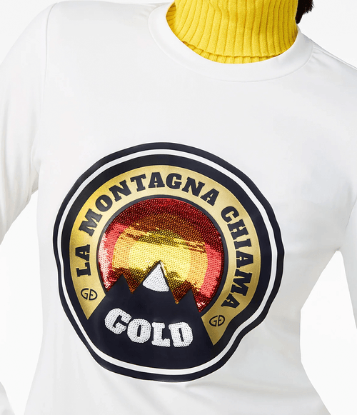 Camiseta Manga Longa Goldbergh Feminina Venice White