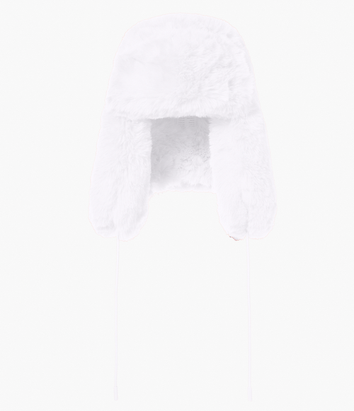 Gorro Goldbergh Feminino Cher Fluffy Aviator White