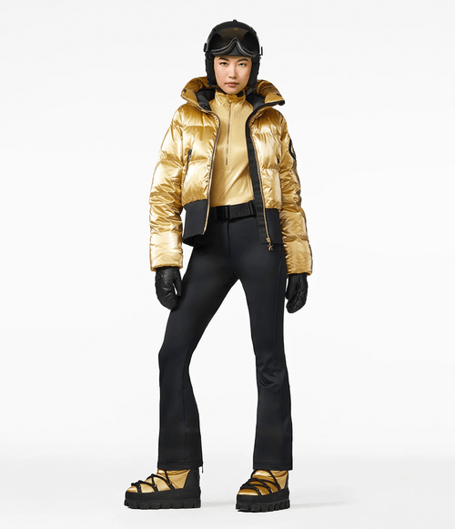 Jaqueta de Ski Goldbergh Feminina Bombardino Rich Gold