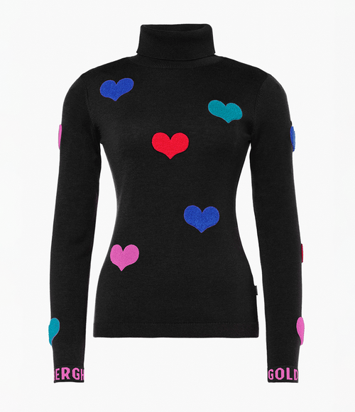 Suéter Goldbergh Feminino Bacio Knit Black