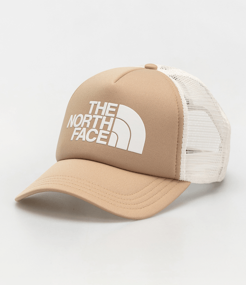Boné The North Face TNF Logo Trucker Khaki Stone/TNF White