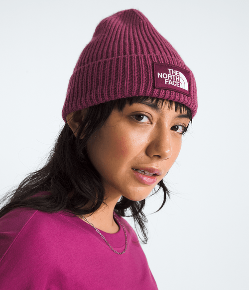 Gorro The North Face TNF Logo Box Cuffed Cyber Berry