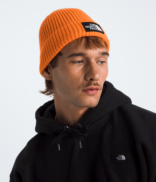 Gorro The North Face TNF Logo Box Cuffed Digital Orange