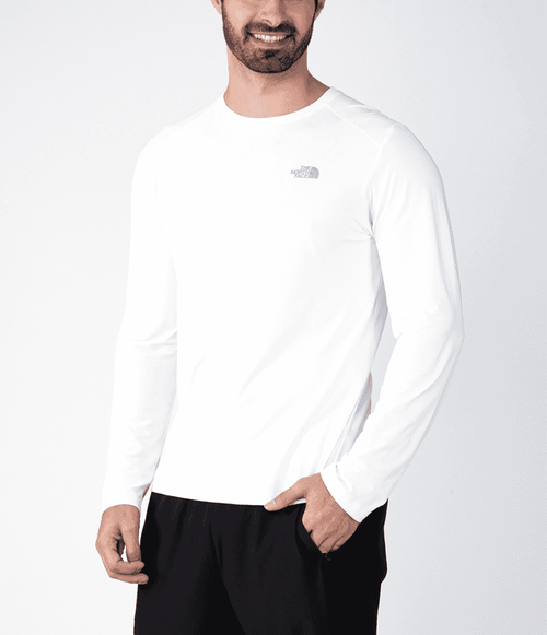 Camiseta The North Face Masculina Hyper Tee Manga Longa TNF White