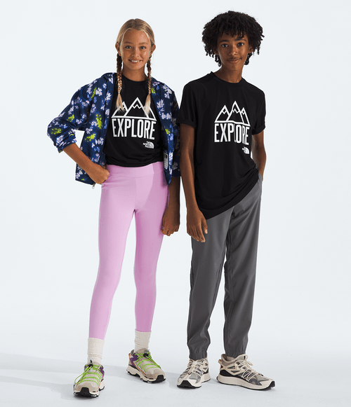 Camiseta The North Face Unissex Infantil Teen Adventure TNF Black