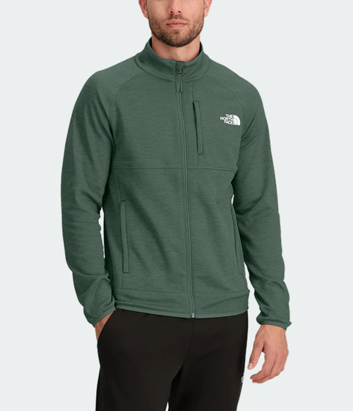 Fleece The North Face Masculino Canyonlands Full Zip Duck Green Heather