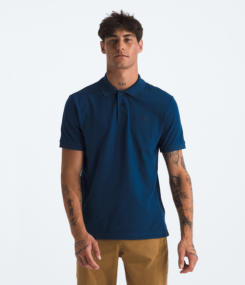 Camisa The North Face Polo Masculina Essential Regular Estate Blue