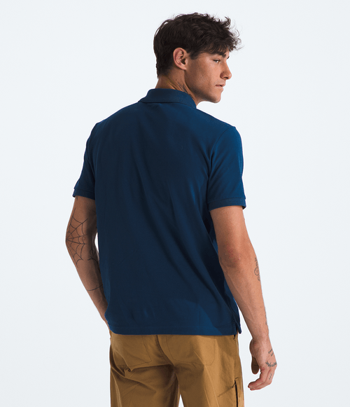 Camisa The North Face Polo Masculina Essential Regular Estate Blue