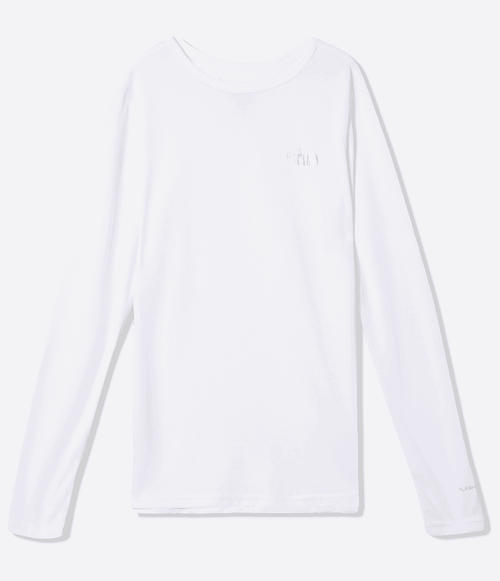Camiseta Segunda Pele The North Face Infantil Baselayer Tee TNF White