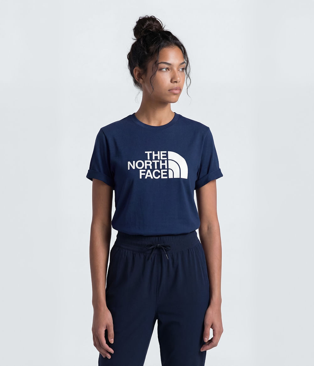 camiseta-the-north-face-unissex-evolution-half-dome-summit-navy-tnf-white-pp