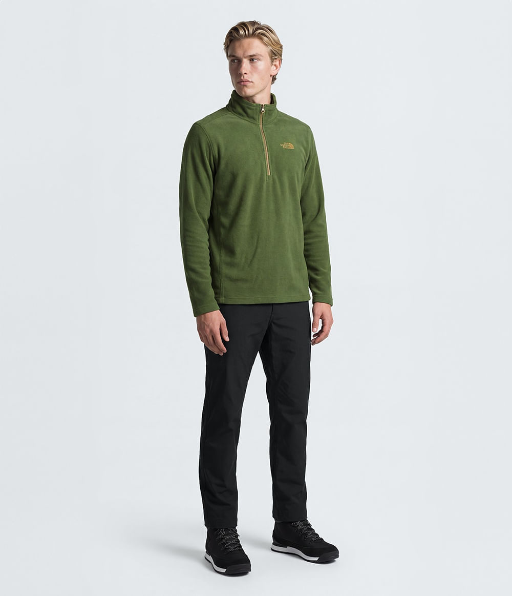 fleece-the-north-face-masculino-glacier-1-4-zip-woodland-green-p