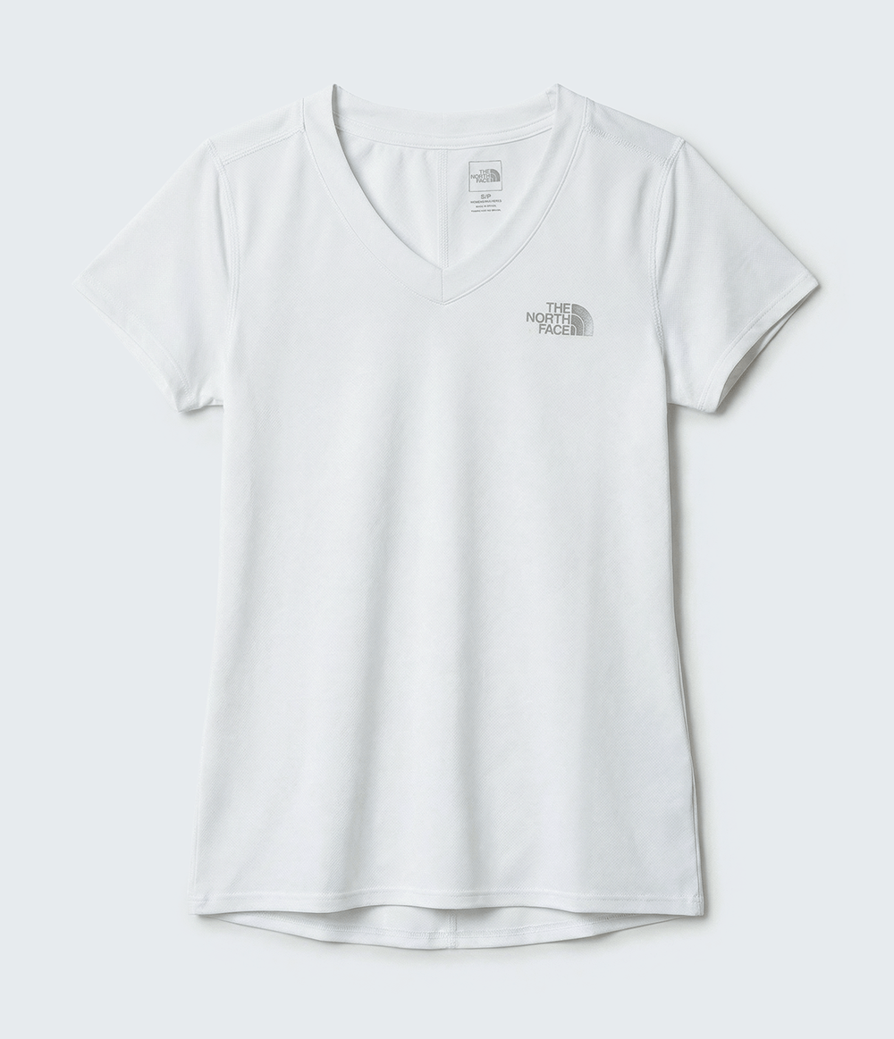 camiseta-the-north-face-feminina-hyper-tee-v-neck-tnf-white-pp