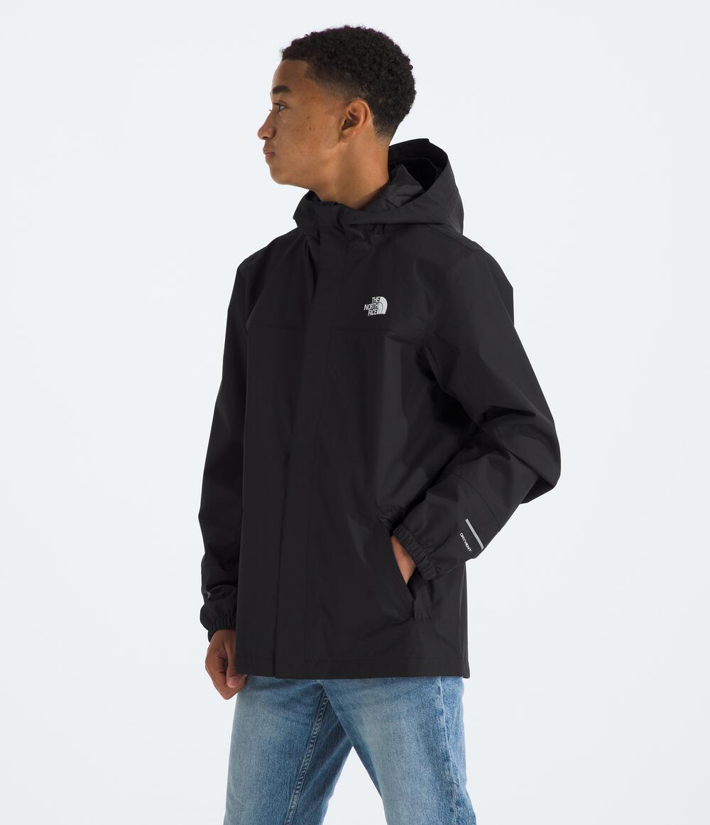 jaqueta-the-north-face-infantil-boys-antora-rain-tnf-black-pp