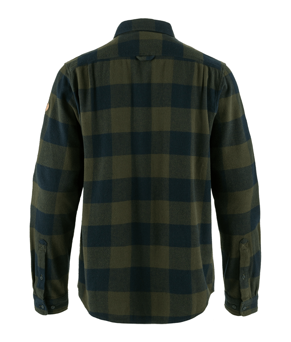 camisa-fjallraven-masculina-ovik-heavy-flannel-deep-forest-dark-navy-p