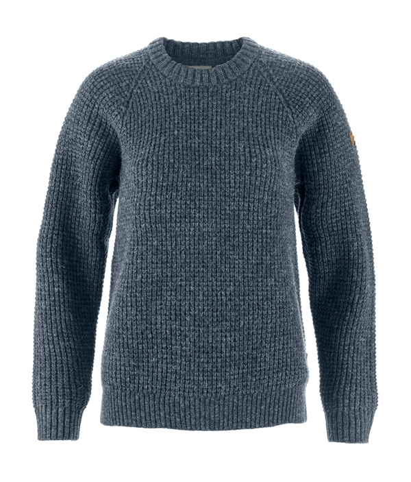 pulover-fjallraven-feminino-ovik-waffle-knit-navy-m