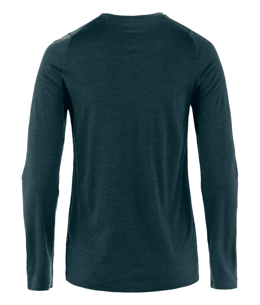 camiseta-fjallraven-segunda-pele-feminina-bergtagen-merino-190-mountain-blue-p