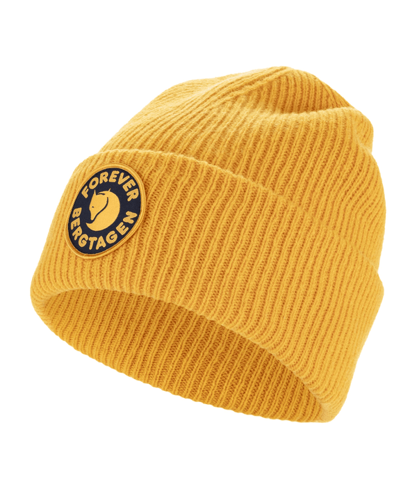 gorro-fjallraven-bergtagen-forever-wool-mustard-yellow-uni