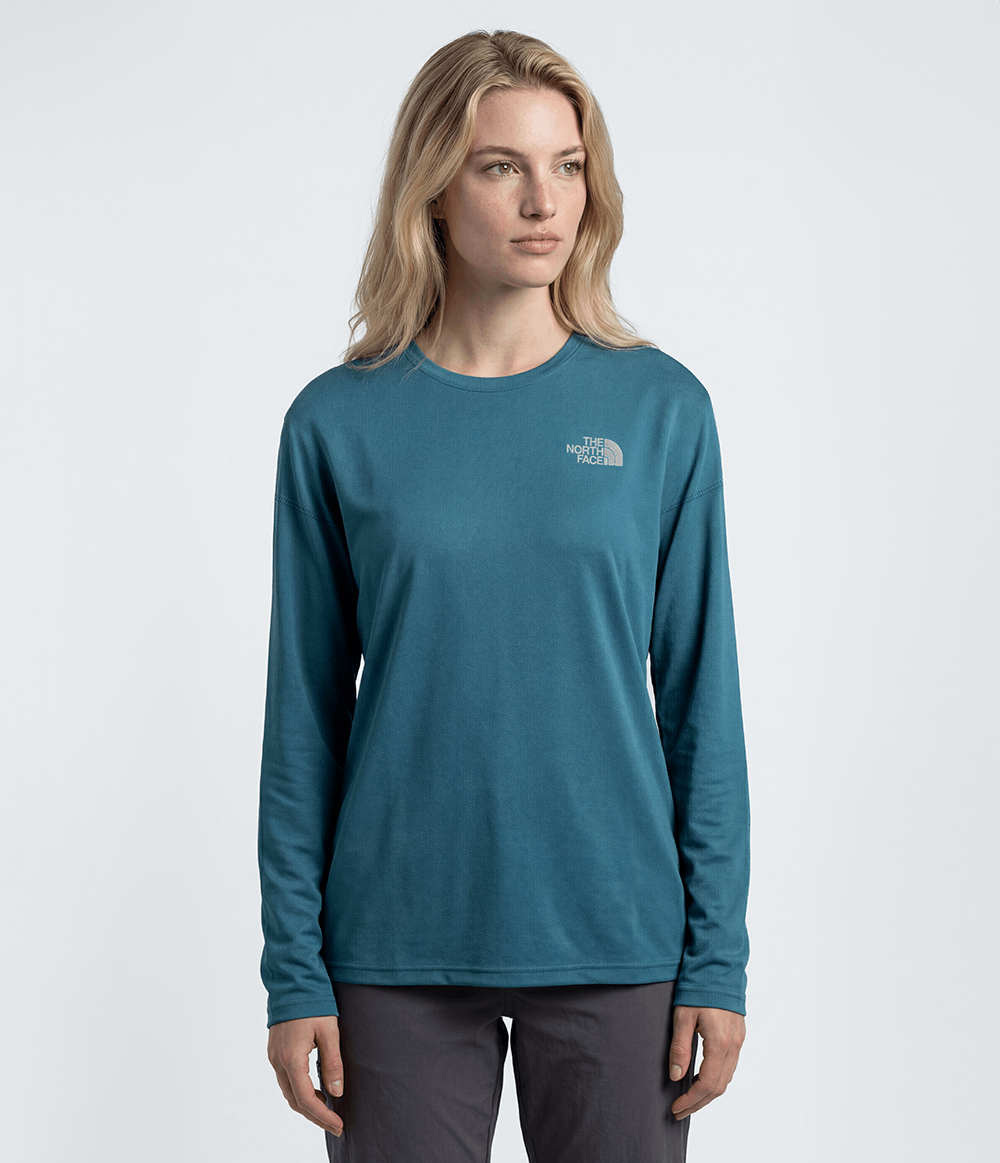 camiseta-the-north-face-feminina-hyper-tee-crew-space-pp