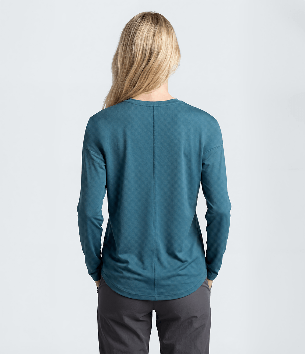 camiseta-the-north-face-feminina-hyper-tee-crew-space-pp