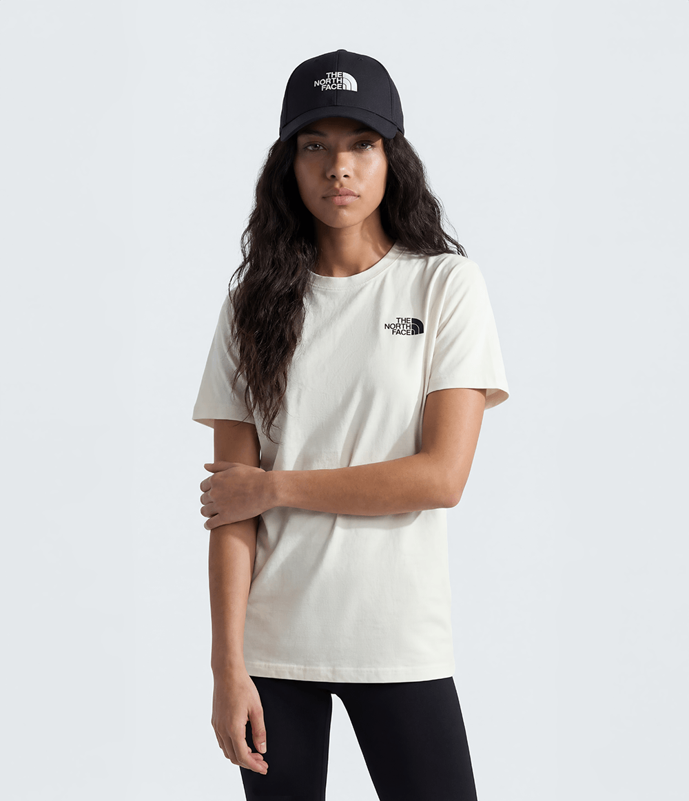 camiseta-the-north-face-unissex-evolution-half-dome-mtn-tee-white-dune-pp