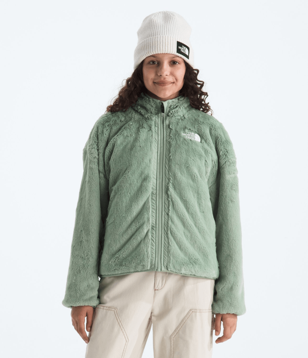 jaqueta-the-north-face-infantil-teen-girls-reversible-shasta-full-zip-slate-moss-pp